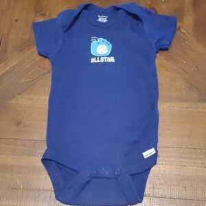 🐻    Gerber Blue Allstar Bodysuit